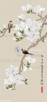 Tải về hình ảnh gốc File in tranh tường 3D FT209603 sắc nét