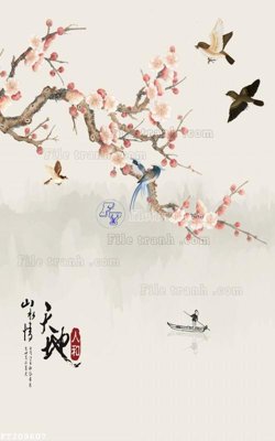 File tranh File in tranh tường 3D FT209607 (ảnh gốc) độc quyền