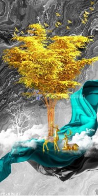 File in ấn File in tranh tường 3D FT209627 (bản gốc) chất lượng cao