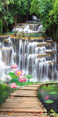 File gốc File in tranh tường 3D FT209672 (cho in UV) siêu nét