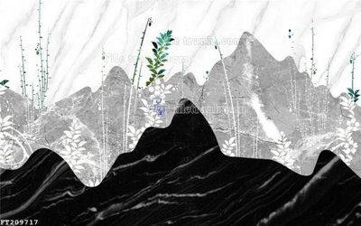 File PSD File in tranh tường 3D FT209717 (chất lượng in ấn)