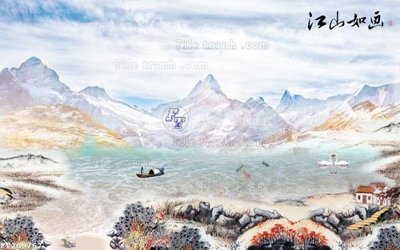 Tải file File in tranh tường 3D FT209767 (gốc) in nhanh