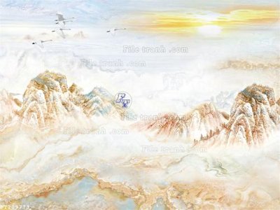 File ảnh File in tranh tường 3D FT209773 (gốc) in decal dán tường