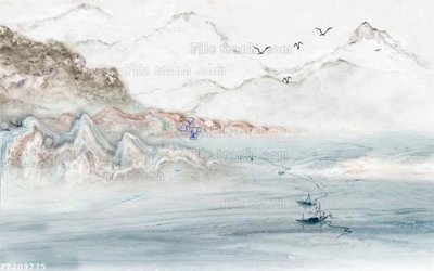 File PSD File in tranh tường 3D FT209775 (nguyên gốc) chất lượng cao