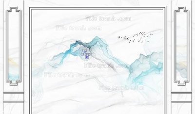 File tranh File in tranh tường 3D FT209777 (bản gốc) in lụa 5D