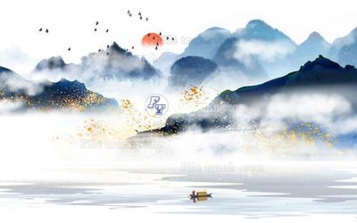 Download file tranh PSD File in tranh tường 3D FT209807 để chỉnh sửa