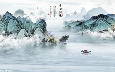 File gốc File in tranh tường 3D FT209822 (in lụa) trang trí tường