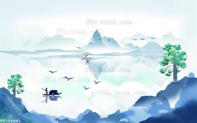 File gốc File in tranh tường 3D FT209841 (in mica) làm bảng hiệu