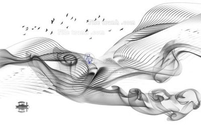 File gốc File in tranh tường 3D FT209844 (cho in ấn) độc quyền