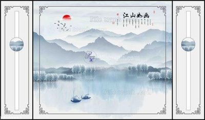 File PSD File in tranh tường 3D FT209862 (bản gốc) đã tách nền