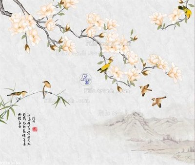 File in trần File in tranh tường 3D FT209866 (bản gốc) đại dương