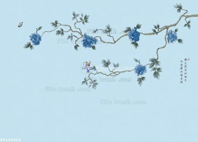 File in ấn File in tranh tường 3D FT209868 (bản gốc) chất lượng cao