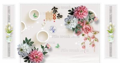 File tranh quảng cáo File in tranh tường 3D FT209923 (download file gốc)