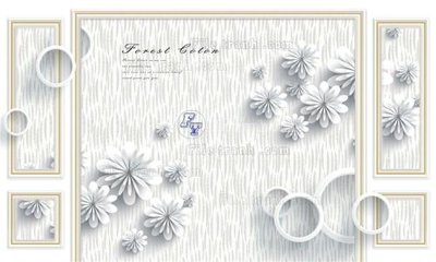 Download file gốc File in tranh tường 3D FT209939 (in lụa) nghệ thuật