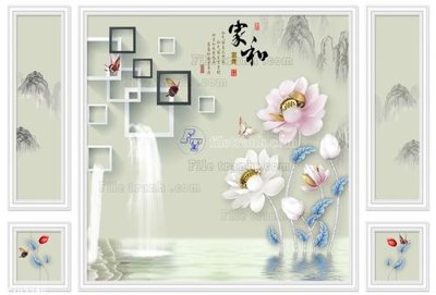 File tranh File in tranh tường 3D FT209940 (ảnh gốc) sắc nét hoàn hảo