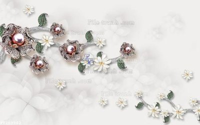 File gốc File in tranh tường 3D FT209962 (in mica) cắt laser