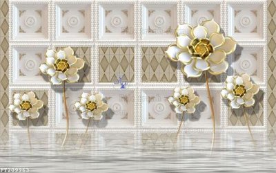 File tranh in mica File in tranh tường 3D FT209963 (độ phân giải cao)