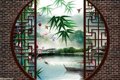 Chi tiết file ảnh File in tranh tường 3D FT209969 sắc nét