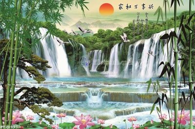 File in trần File in tranh tường 3D FT209990 (bản gốc) trời sao