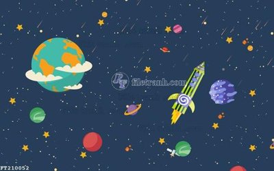 Tải file gốc File in tranh tường 3D FT210052 (để in lụa)