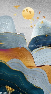 File tranh File in tranh tường 3D FT210133 (bản gốc) trang trí văn phòng