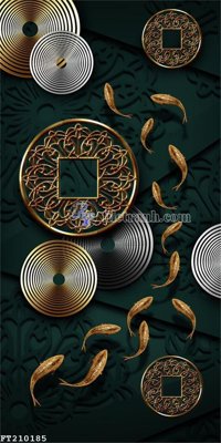 File gốc File in tranh tường 3D FT210185 (thiết kế) cho in ấn