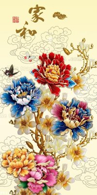 File PSD File in tranh tường 3D FT210201 (gốc) cho designer