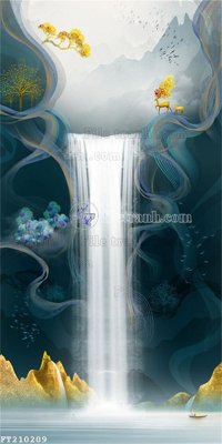 File gốc File in tranh tường 3D FT210209 (in ấn) không giới hạn