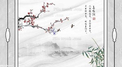 File tranh in trần File in tranh tường 3D FT210256 (ảnh gốc siêu nét)