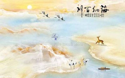 Tải file PSD File in tranh tường 3D FT210302 (nguyên layer) để in