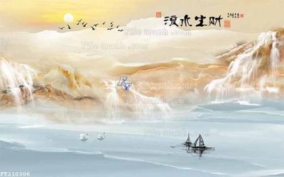 File in ấn chuyên nghiệp File in tranh tường 3D FT210306 (file gốc)