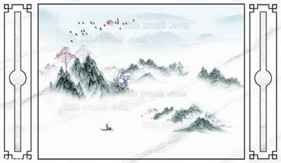 File tranh File in tranh tường 3D FT210311 (ảnh gốc) cho in ấn kỹ thuật số