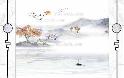 Tải file File in tranh tường 3D FT210313 (PSD) cho in tranh kính