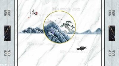 File in lụa File in tranh tường 3D FT210353 (phong cảnh) File in tranh tường 3D FT210353