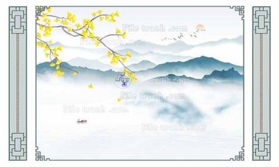 File in trần File in tranh tường 3D FT210377 (file gốc) xuyên sáng