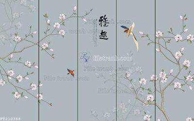 Download file tranh PSD File in tranh tường 3D FT210388 để chỉnh sửa