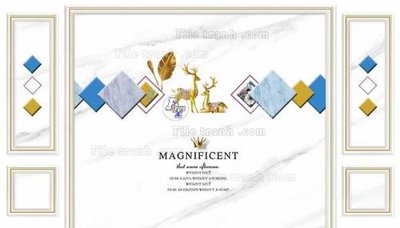 File gốc File in tranh tường 3D FT210396 (thiết kế) độc quyền