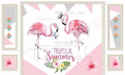 File tranh File in tranh tường 3D FT210404 (ảnh gốc) chi tiết rõ ràng