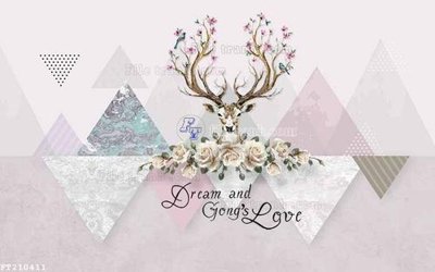 File gốc File in tranh tường 3D FT210411 (cho in ấn) từ Filetranh.com