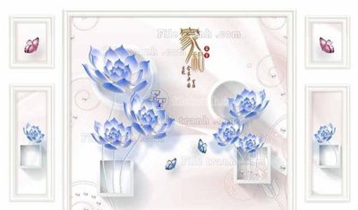Chi tiết file ảnh File in tranh tường 3D FT210485 sắc nét
