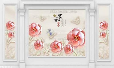 Tải về hình ảnh gốc File in tranh tường 3D FT210515 sắc nét