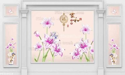 Tải file gốc File in tranh tường 3D FT210519 (in tráng gương) 3DFile gốc File in tranh tường 3D FT210519 (sẵn sàng in) chất lượng cao