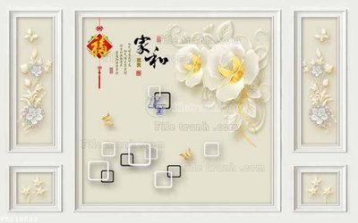 Mua file ảnh gốc File in tranh tường 3D FT210522 (chất lượng cao)