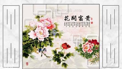 Tải file File in tranh tường 3D FT210533 (gốc) in nhanh