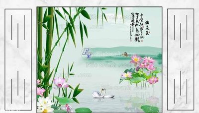 File in mica File in tranh tường 3D FT210535 (bản gốc) siêu trong