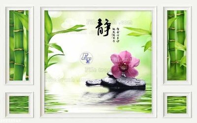 File gốc File in tranh tường 3D FT210548 (PNG) nền trong suốt