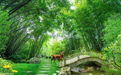 File gốc File in tranh tường 3D FT210570 (in tráng gương) nghệ thuật