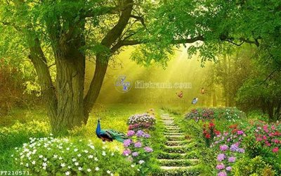 File tranh trang trí File in tranh tường 3D FT210571 (tải file gốc)