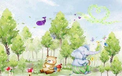 File tranh File in tranh tường 3D FT210583 (gốc) in vải canvas