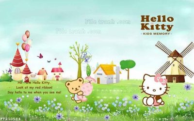 File PSD File in tranh tường 3D FT210584 (bản gốc) cho nhà in